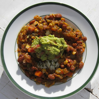 Pinto Bean & Roasted Corn Stew