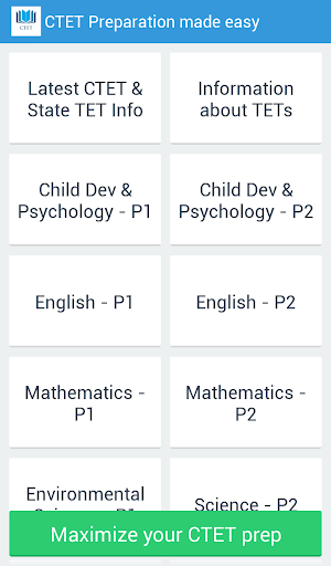 CTET State TETs