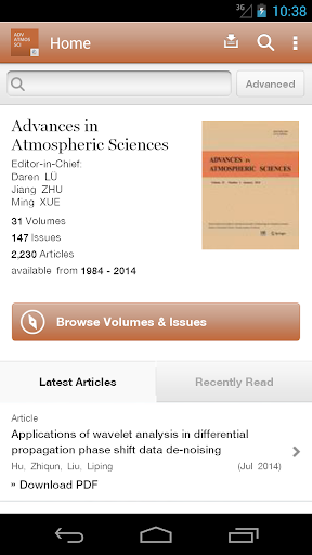 Advances Atmospheric Sciences