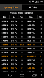 TrainSnap Chennai Train Timing poster 4