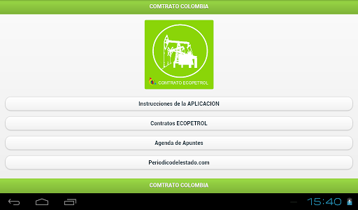 【免費生產應用App】Comtrato Ecopetrol-APP點子