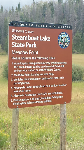 Meadow Point at Steamboat Lake State Park
