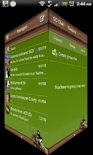 How to install GO SMS - Equestrian Green lastet apk for bluestacks