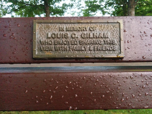 Louis C. Gilham Memorial Bench