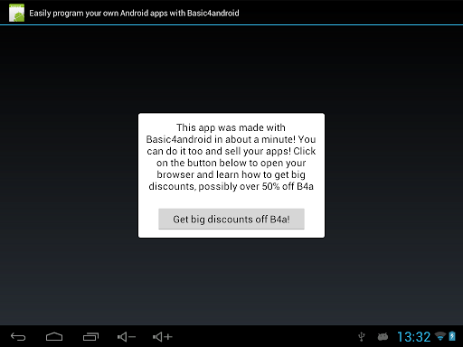 Over 50 off Basic4android