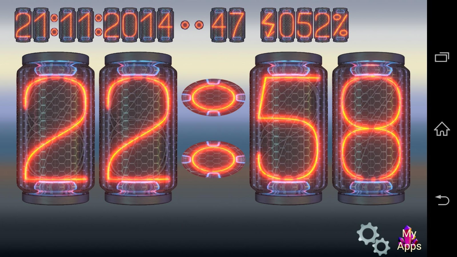 Nixie Night Clock Android Apps on Google Play