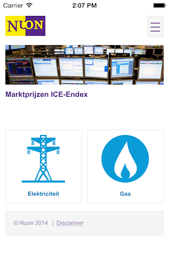 Energieprijzen Nuon Zakelijk