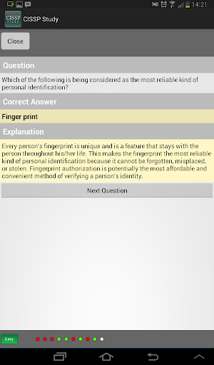 【免費教育App】CISSP Study Questions 2015-APP點子