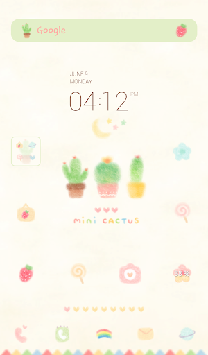 mini cactus dodol theme