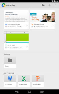 Quickoffice - screenshot thumbnail