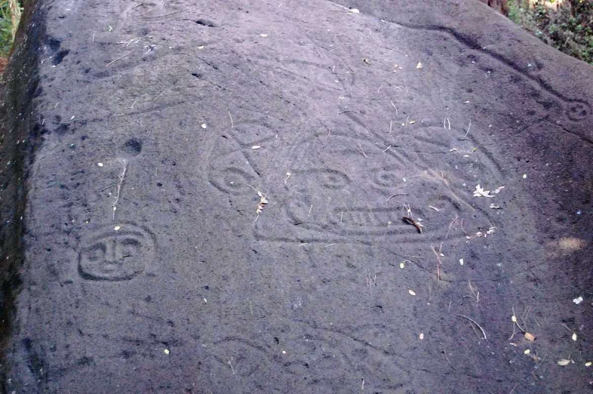 Layou-petroglyphs-St-Vincent-Grenadines - Petroglyphs of Layou on St. Vincent reflect the heritage of Amerindian people who lived for 5,000 years in the Caribbean. The country has 18 World Heritage rock art sites found mainly in river valleys near the coast.