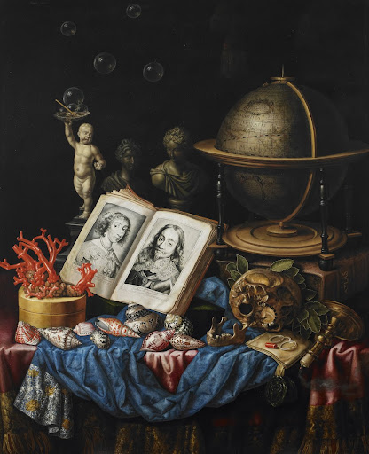 Allegory of Charles I of England and Henrietta of France in a Vanitas Still Life
