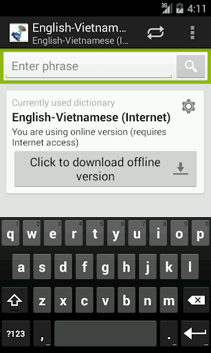 English-Vietnamese Dictionary