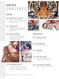 COLORED PENCIL Magazine Screenshots 1