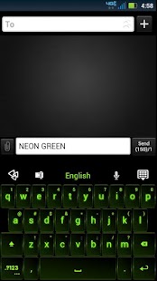 How to install GO Keyboard Neon Green Theme 1.1 mod apk for bluestacks