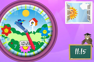 Clock Time for Kids by AppQuiz poster 5