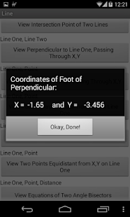 Coordinate Geometry Calculator Screenshots 12