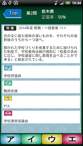 教員採用試験過去問〜関東（東京都以外）教職一般教養 2015