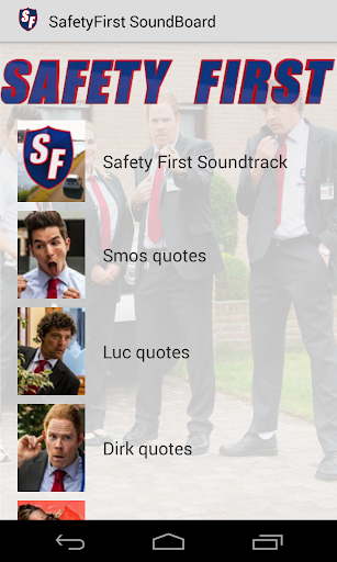 Smos Soundboard Safety First
