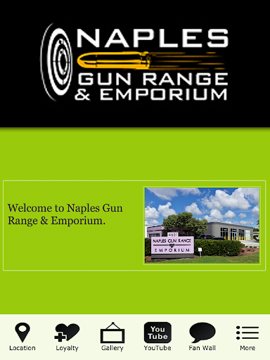 【免費商業App】Naples Gun Range & Emporium-APP點子