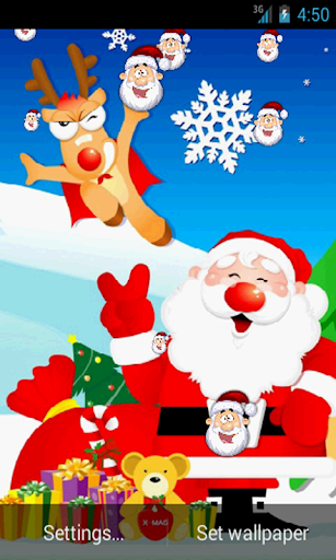 Christmas Santa Live Wallpaper