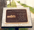 John H Gunn Historical Site Plaque