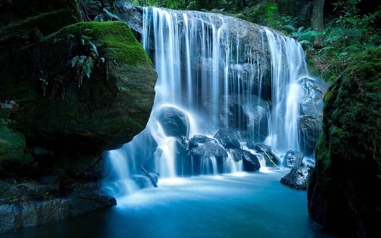 Waterfall Blue Mountains Australia