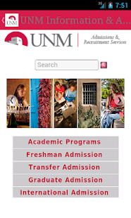 Visit UNM Screenshots 2
