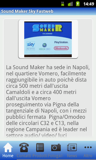 Sound Maker Sky Fastweb