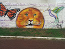 Mural Leon Y Naturaleza
