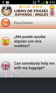 English-Spanish PhraseBook Screenshots 6
