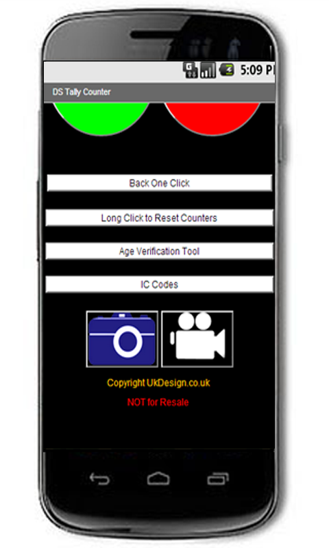 Tally Counter Bouncer Clicker Screen 2