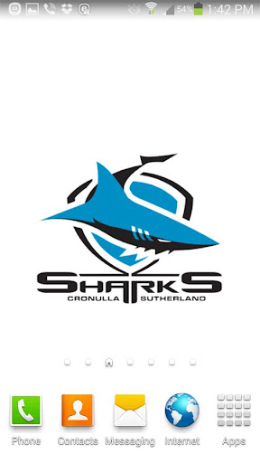 Cronulla Sharks Spinning Logo
