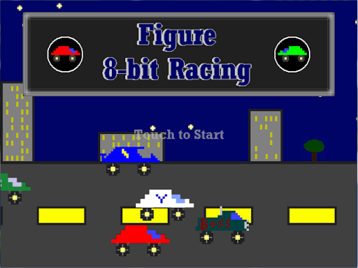 【免費賽車遊戲App】Figure 8-bit Racing-APP點子