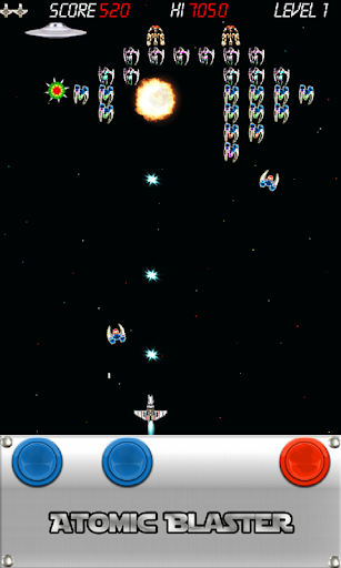 【免費街機App】Atomic Blaster Invaders-APP點子