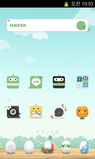 Cute Bird Dodol Theme