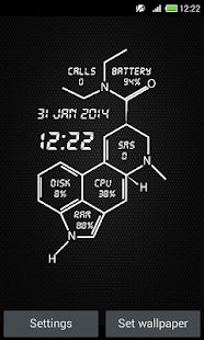 How to get Chemical Clock Live Wallpaper patch 1.0 apk for pc