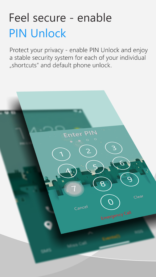   C Locker Pro (Widget Locker): captura de tela 