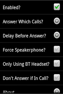 Auto Answer Incoming Call