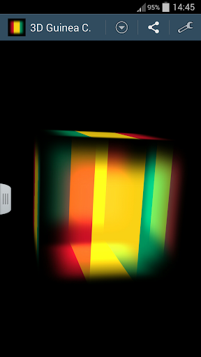 3D Guinea Cube Flag LWP