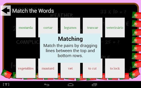 Free Portuguese Vocab Game APK for PC