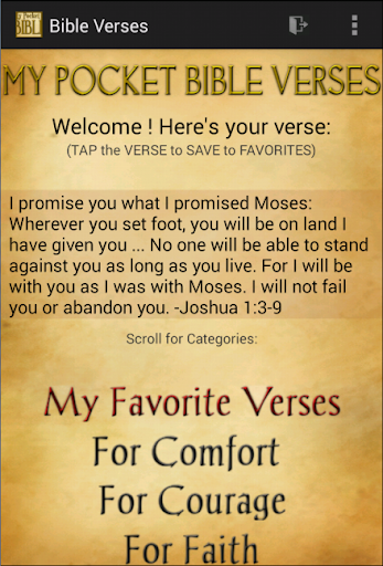 Pocket Mood Bible Verses FREE