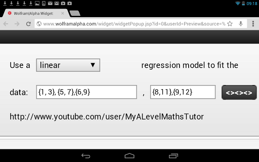 【免費教育App】Regression Calculator-APP點子