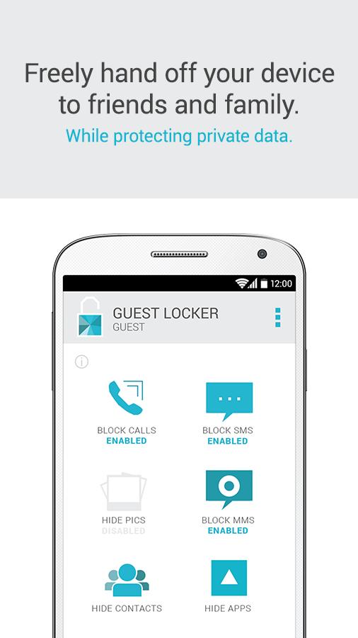 Guest Locker Smart Security Screen 2