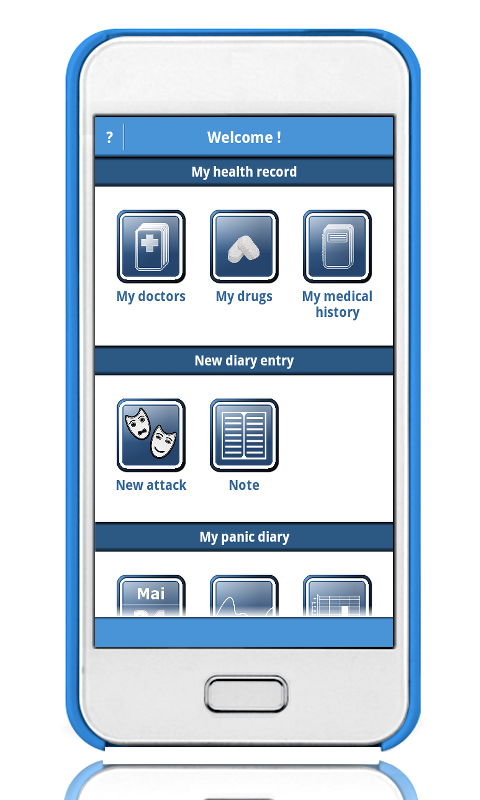 Android application Panic Manager 2 screenshort