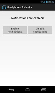 Headphones Indicator - screenshot thumbnail