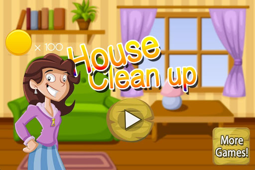 House Clean up Kids Game