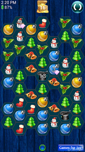 免費下載休閒APP|Christmas Hexagon Match 3 app開箱文|APP開箱王