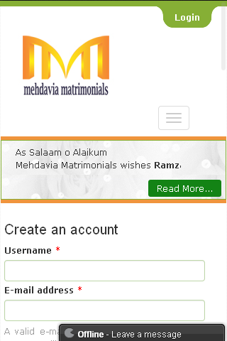 Mehdavia Matrimonials