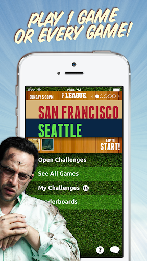 【免費體育競技App】The League Fantasy Football-APP點子